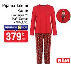 PİJAMA TAKIMI KADIN fiyat ve kampanya bilgisi
